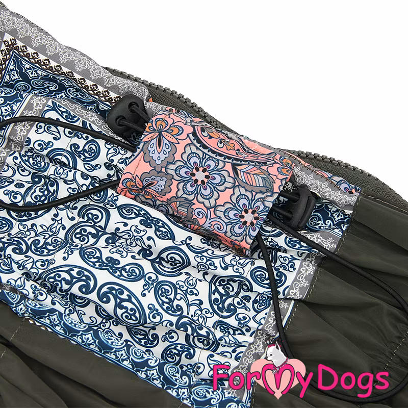 Regnoverall "Patchwork" Tik "For My Dogs"