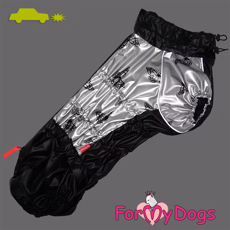 Regnoverall "Silver Butterfly" Tik "For My Dogs"