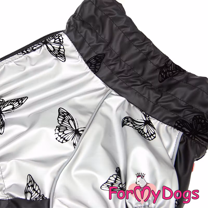 Regnoverall "Silver Butterfly" Tik "For My Dogs"