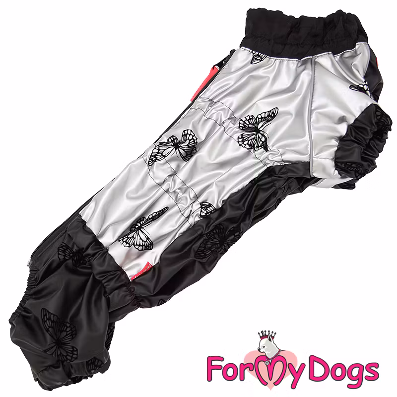 Regnoverall "Silver Butterfly" Tik "For My Dogs"