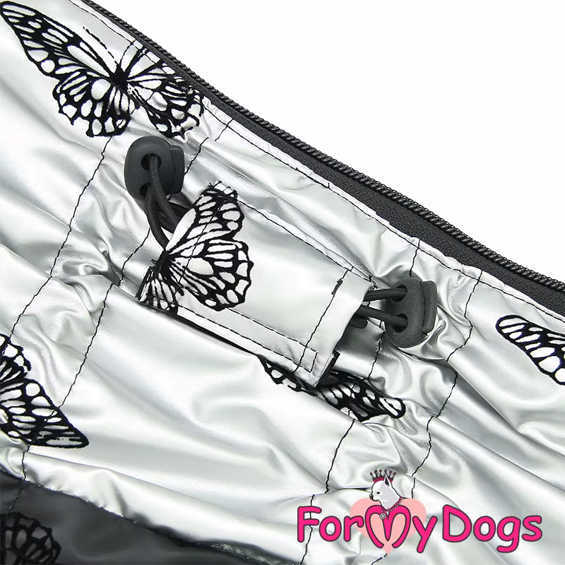 Regnoverall "Silver Butterfly" Tik "For My Dogs"
