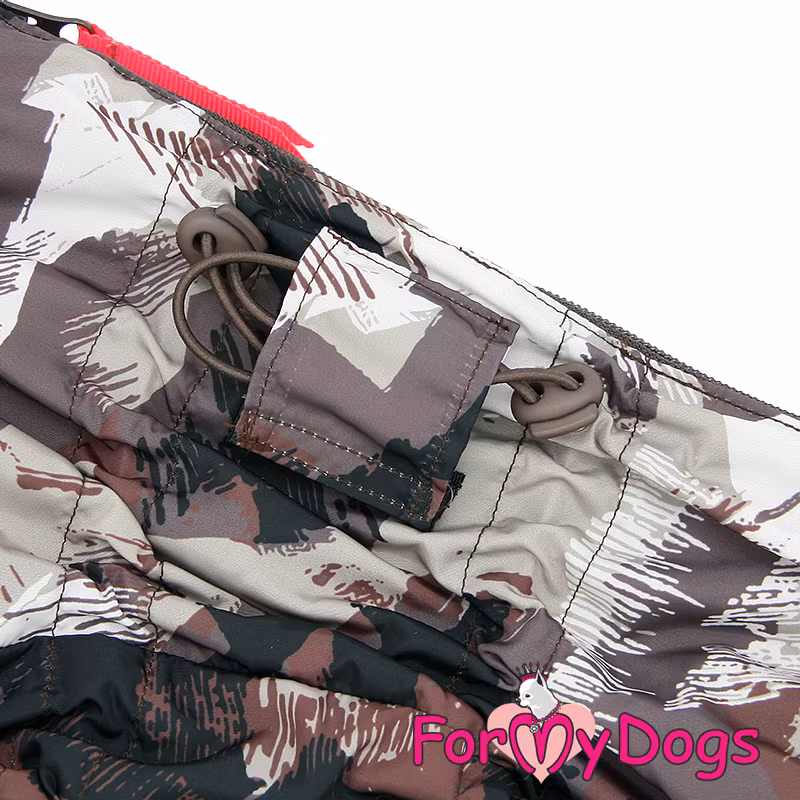 Regnoverall "Brown Camo" Hane "For My Dogs"