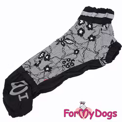 Regnoverall "Black Lace" Tik "For My Dogs"