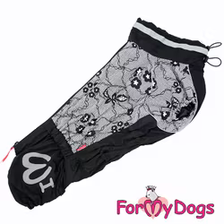 Regnoverall "Black Lace" Tik "For My Dogs"