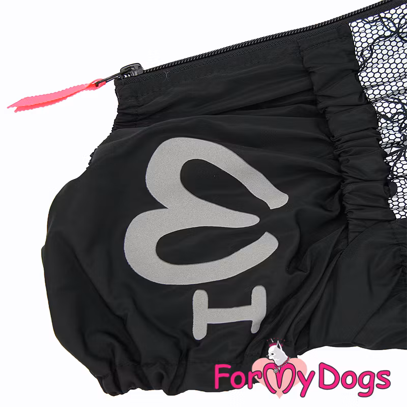 Regnoverall "Black Lace" Tik "For My Dogs"