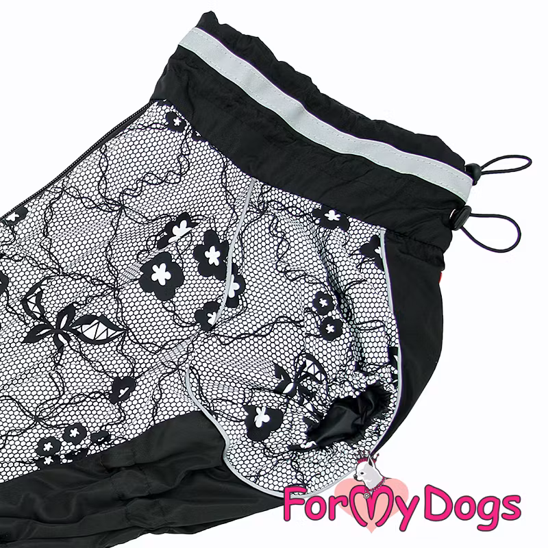 Regnoverall "Black Lace" Tik "For My Dogs"