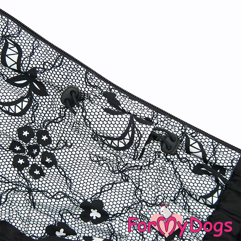 Regnoverall "Black Lace" Tik "For My Dogs"