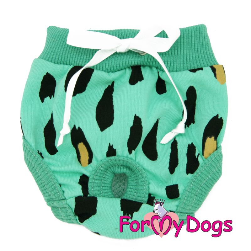 Tikskydd "Wild Green" För tik "For My Dogs"