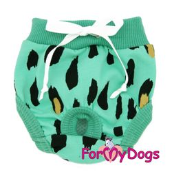 Tikskydd "Wild Green" För tik "For My Dogs"
