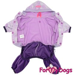 Suit Mysdress Pyjamas overall "purpleiscious" Unisex "For My Dogs"