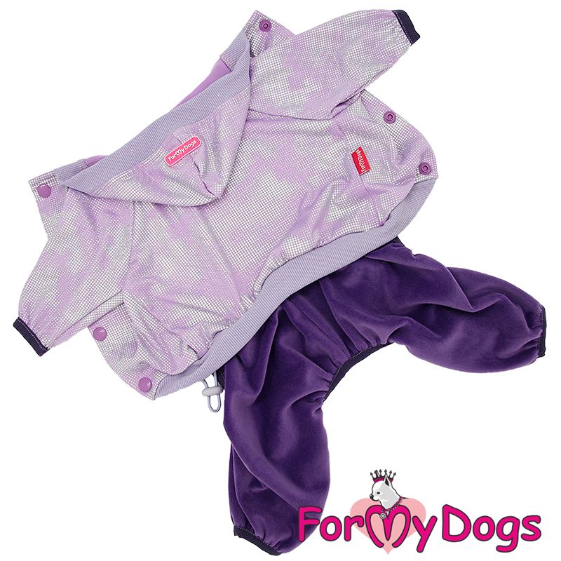 Suit Mysdress Pyjamas overall "purpleiscious" Unisex "For My Dogs"