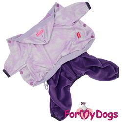 Suit Mysdress Pyjamas overall "purpleiscious" Unisex "For My Dogs"