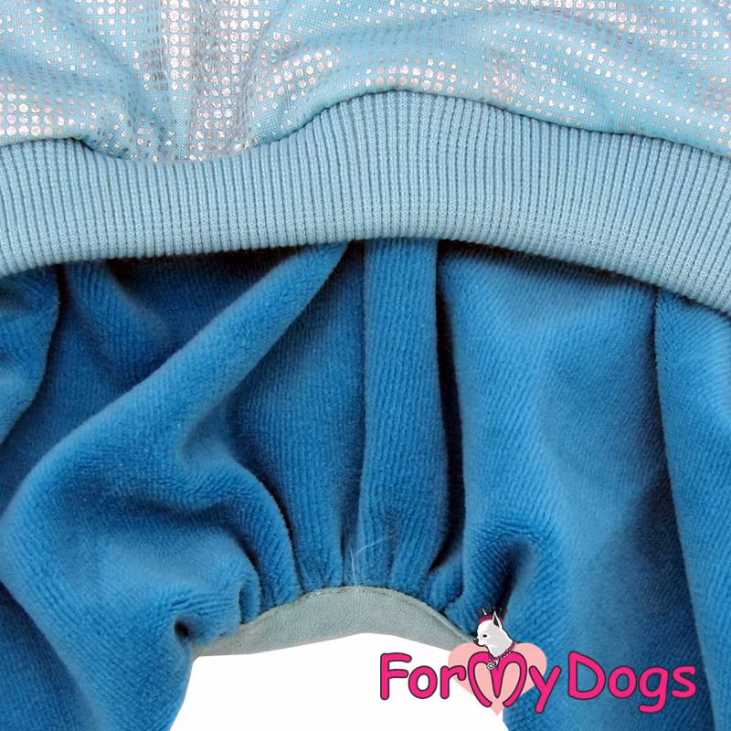 Suit Mysdress Pyjamas overall "Turquoise dream" Unisex "For My Dogs"