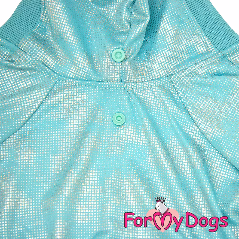 Suit Mysdress Pyjamas overall "Turquoise dream" Unisex "For My Dogs"