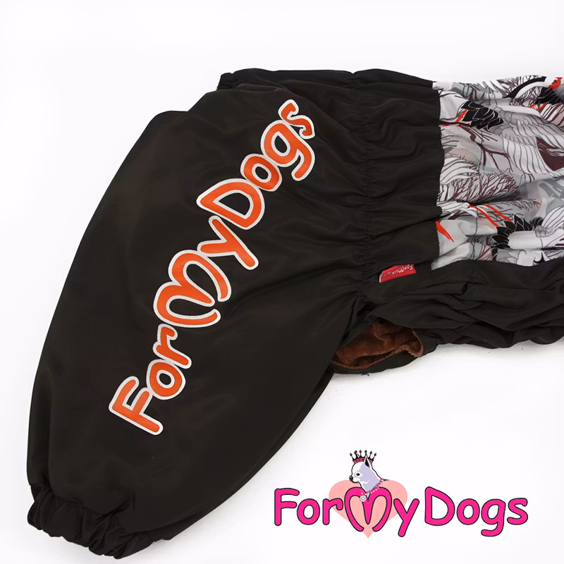 Varm Vinteroverall "Brun Fågel" Hane " For My Dogs"