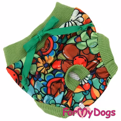 Tikskydd "Multi Mönstrad" För tik "For My Dogs"