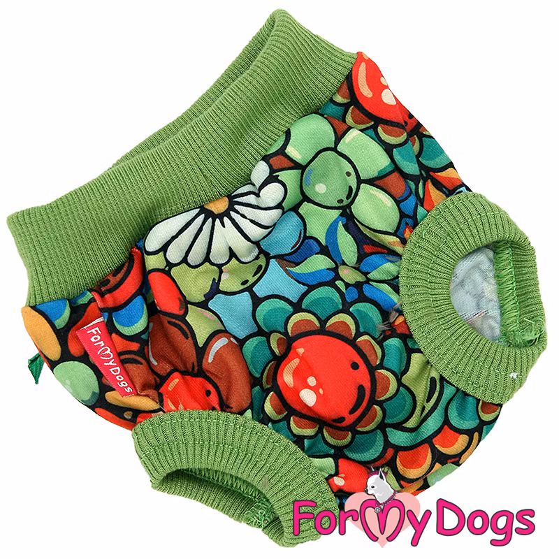 Tikskydd "Multi Mönstrad" För tik "For My Dogs"