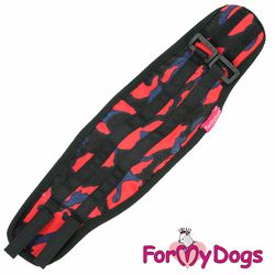 Skvättskydd "Svart Röd" För hane "For My Dogs"