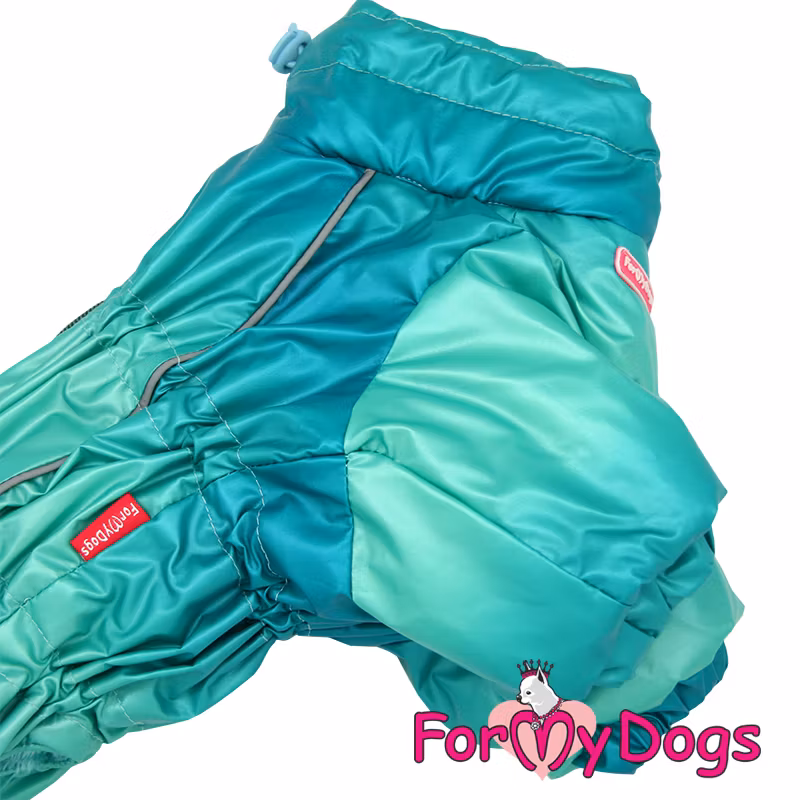Varm Vinteroverall "Aqua Green" Hane "For My Dogs"