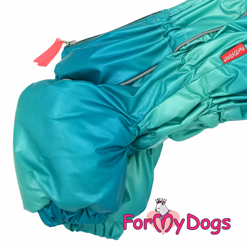Varm Vinteroverall "Aqua Green" Hane "For My Dogs"