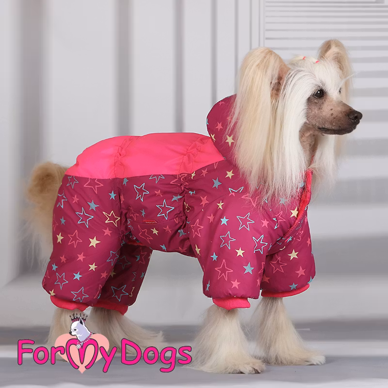 Varm Vinteroverall "Stars" Tik "For My Dogs"