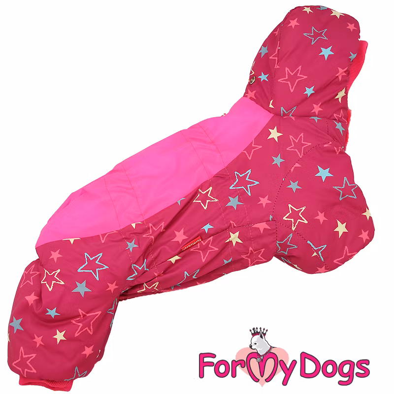 Varm Vinteroverall "Stars" Tik "For My Dogs"