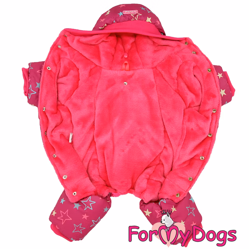 Varm Vinteroverall "Stars" Tik "For My Dogs"