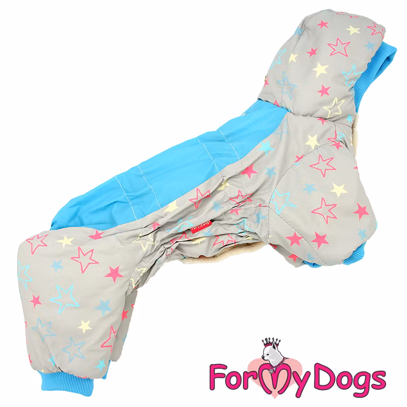 Varm Vinteroverall "Stars" Hane "For My Dogs"