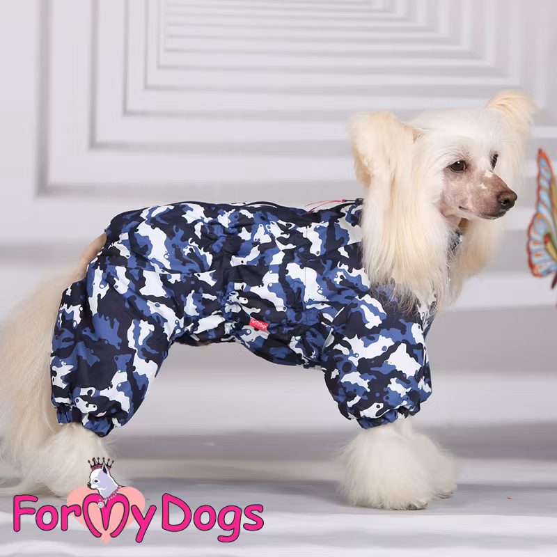 Vinteroverall "Black Blue White" Hane "For My Dogs"