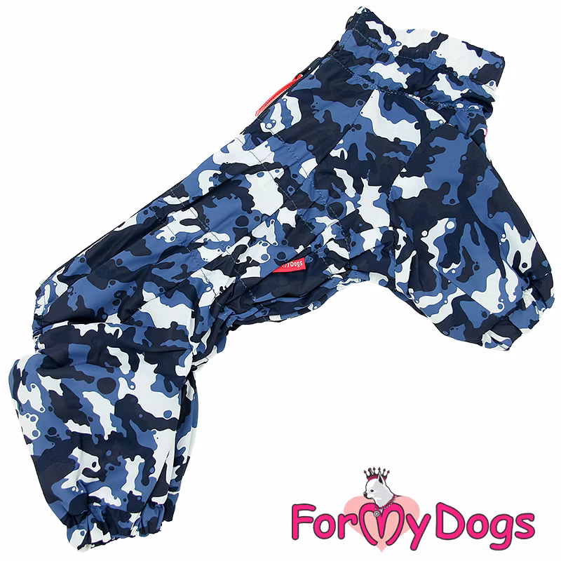 Vinteroverall "Black Blue White" Hane "For My Dogs"