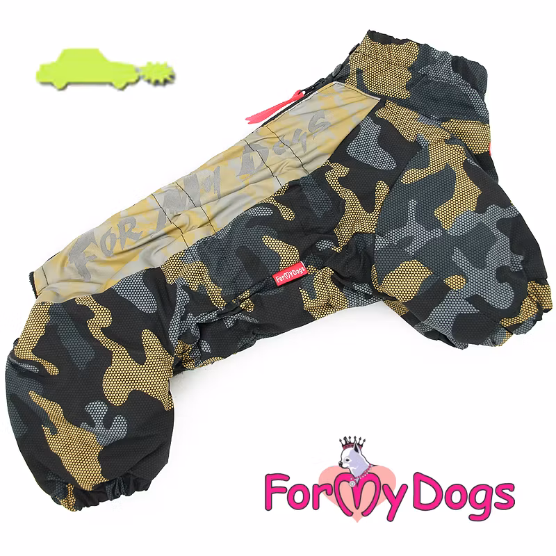 Varm Vinteroverall "kamouflage" Hane "For My Dogs"