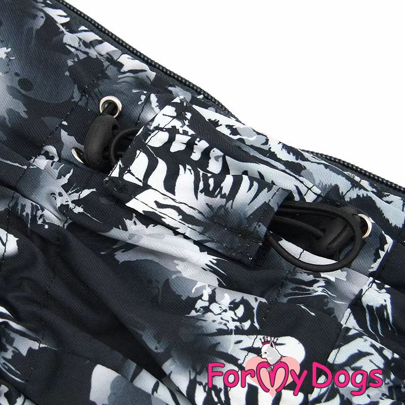 Varm Vinteroverall "Black Tiger" Hane "For My Dogs"