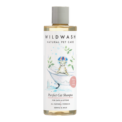 WILDWASH CAT PET Schampoo - "Purrfect Cat" - Kattschampoo med mynta