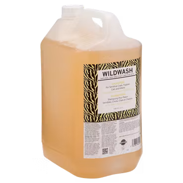 WILDWASH PRO Sensitive Schampoo -  för känslig hud/päls, valpar, kattungar och katter