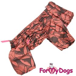 Regnoverall "Bronze Leaves" Tik "For My Dogs"