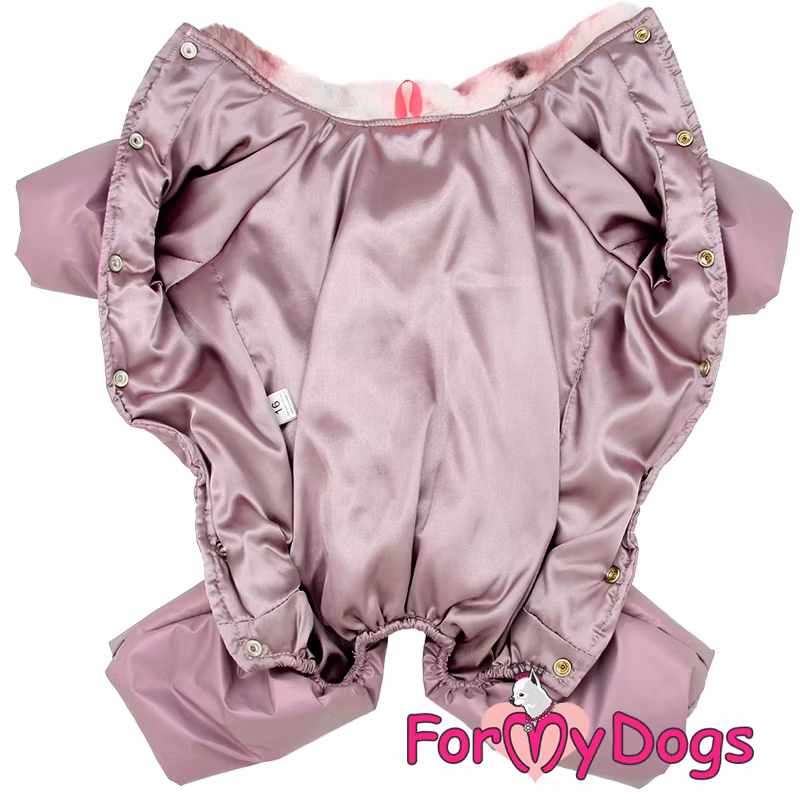 Varm Vinteroverall "Purple  Metallica" Tik "For My Dogs"