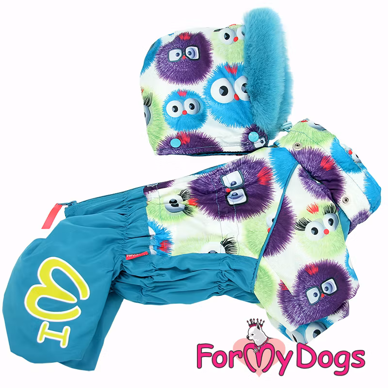 Varm Vinteroverall "Monster" Tik "For My Dogs"