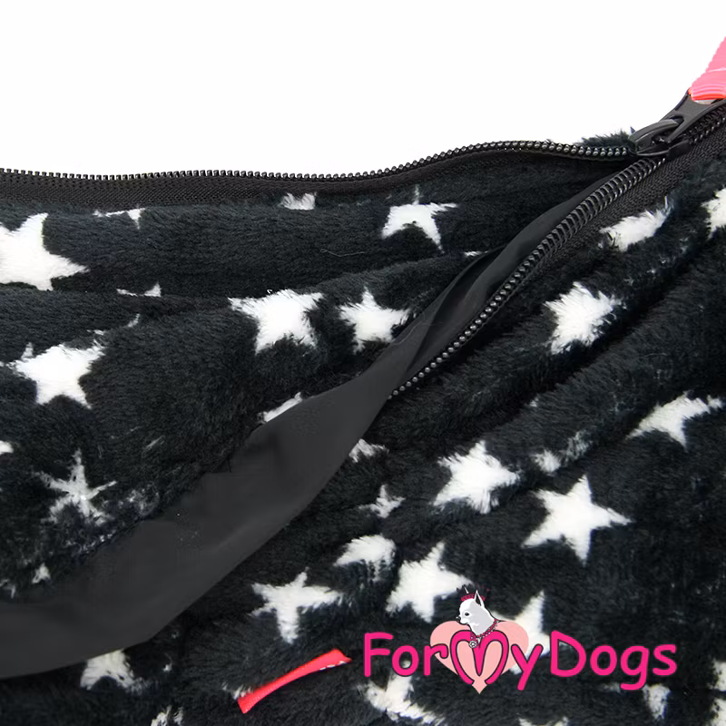 Fleeceoverall "Svart stjärna" Hane "For My Dogs"