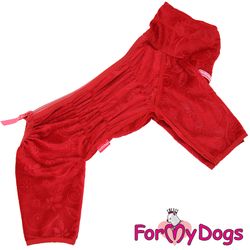 Mys Overall "Red Imprint" Tik "For My Dogs"