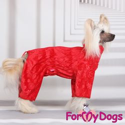 Mys Overall "Red Imprint" Tik "For My Dogs"