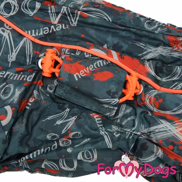 Varm Vinteroverall "XOXO" Hane "For My Dogs"