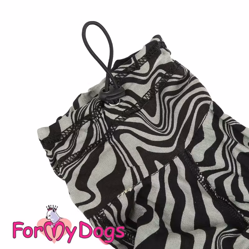 Duster tunn skyddsoverall "Grey tiger" Hane "For My Dogs"