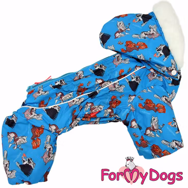 Varm Vinteroverall "CCD MANIA" Hane "For My Dogs"