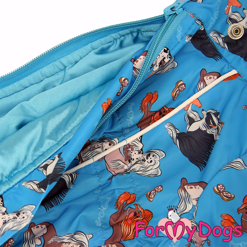 Varm Vinteroverall "CCD MANIA" Hane "For My Dogs"