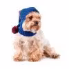 Mössa Christmas Snowflakes Blue Alpaca Dog Hat "Alqo Wasi Peruvian Dogwear"