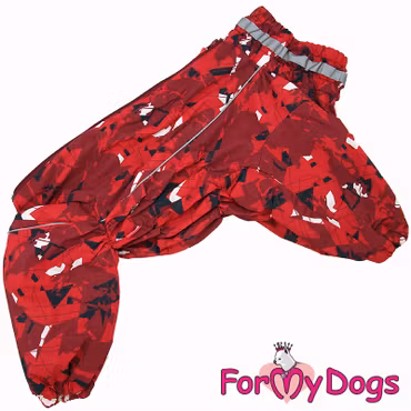 Fodrad Regnoverall "Sargas" TIK "For My Dogs"