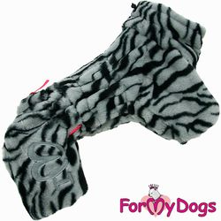 Varmfodrad Fleeceoverall "Alpha Lupi" Hane "For My Dogs"