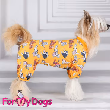 Mysoverall Klassisk Modell Pyjamas "CCD Mania" UNISEX "For My Dogs"