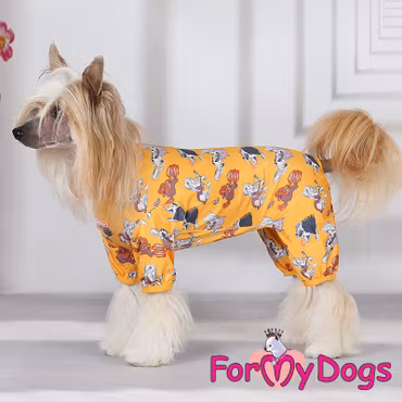 Mysoverall Klassisk Modell Pyjamas "CCD Mania" UNISEX "For My Dogs"