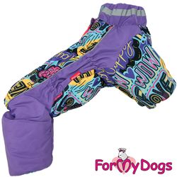 Varm Vinteroverall "WOW" Tik "For My Dogs"